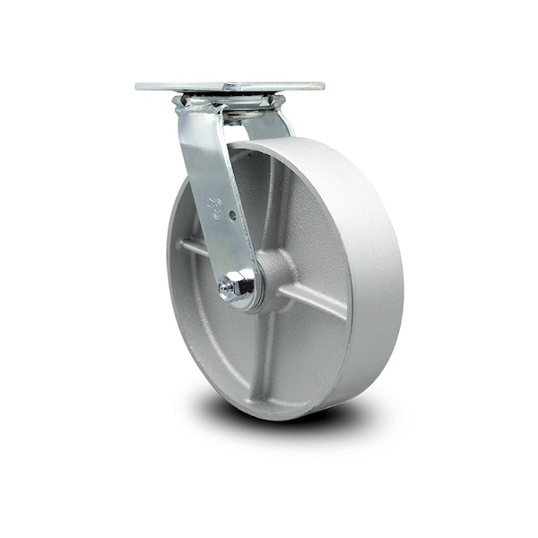 8 Inch Semi Steel Wheel Swivel Caster with Ball Bearing